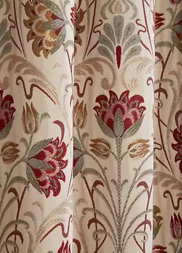 Sundour Aylesbury Pair of Pencil Pleat Jacquard Lined Curtains | Kaleidoscope