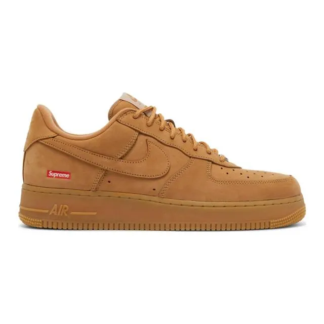 Supreme x Nike Air Force 1 Low SP (Supreme Wheat Brown/ ...