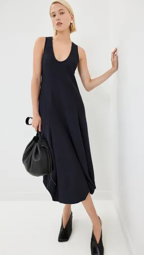 Tibi   Boucle Knit Tank Tucked Dress 