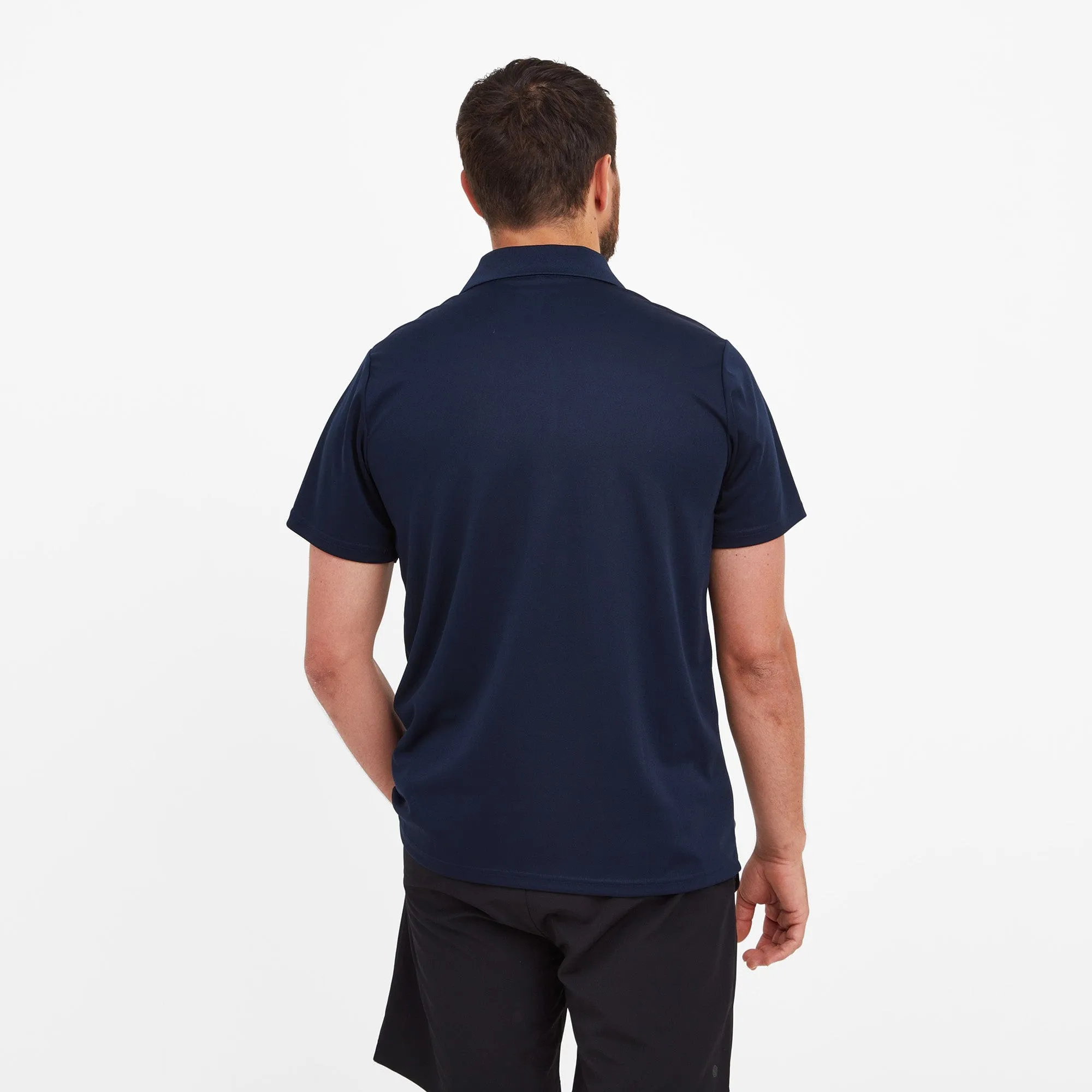 Torres Mens Tech Polo - Navy