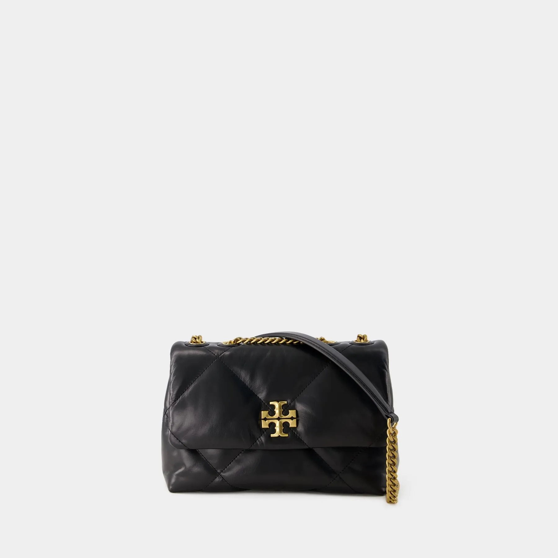 Tory Burch  Kira Diamond Quilt Small Convertible Bag - Tory Burch - Leather - Black