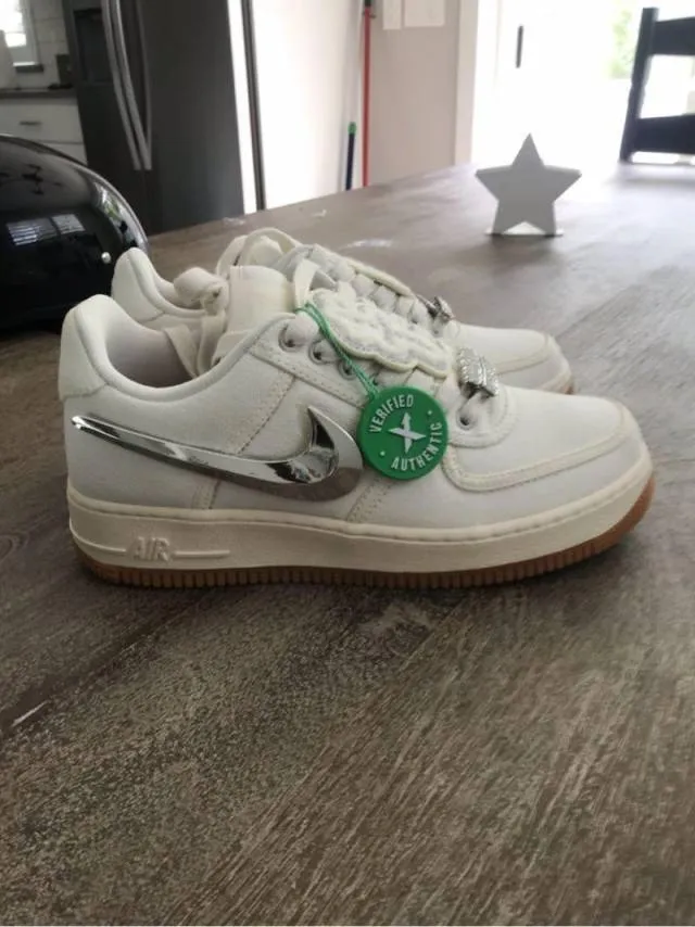 Travis Scott x Nike Air Force 1 Low Sail