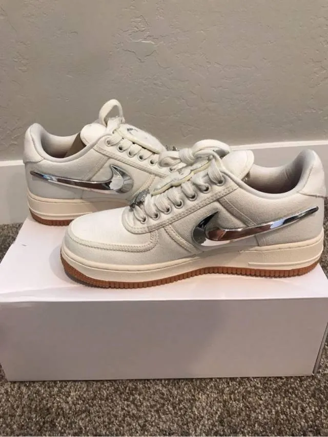 Travis Scott x Nike Air Force 1 Low Sail