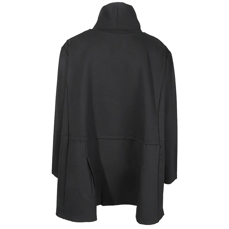 Tsyua Drawstring Turtleneck Sweatshirt