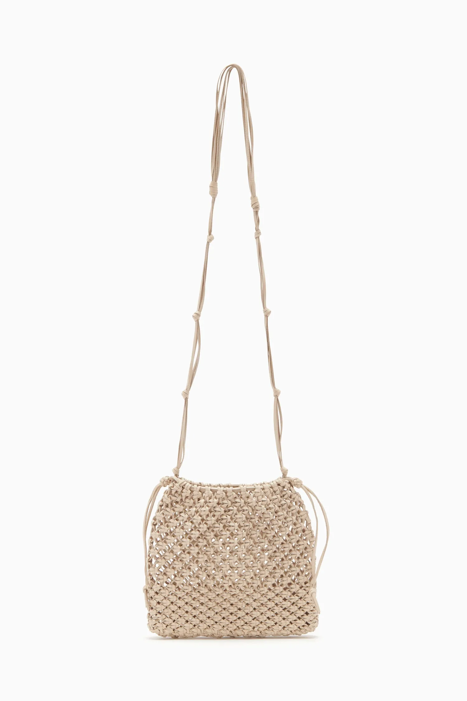 Tulia Knotted Crossbody - Alabaster