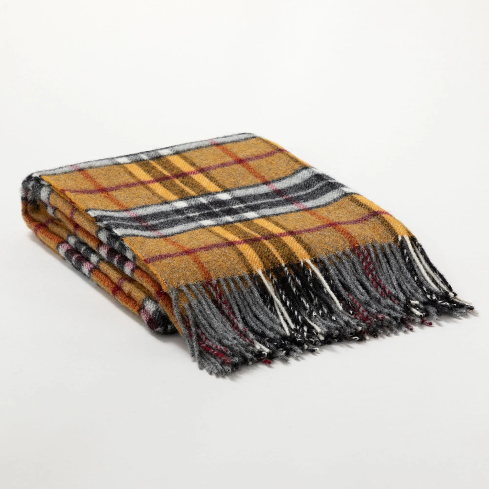 Ukrainian 100% Merino Wool Throw Blanket