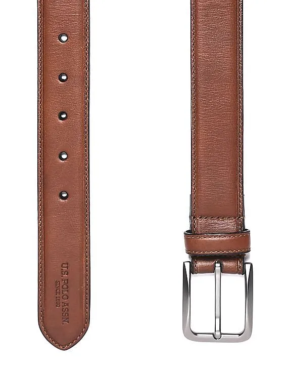 U.S. Polo Assn. Leather Solid Belt