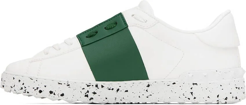 Valentino Garavani White 'Open For A Change' Sneakers