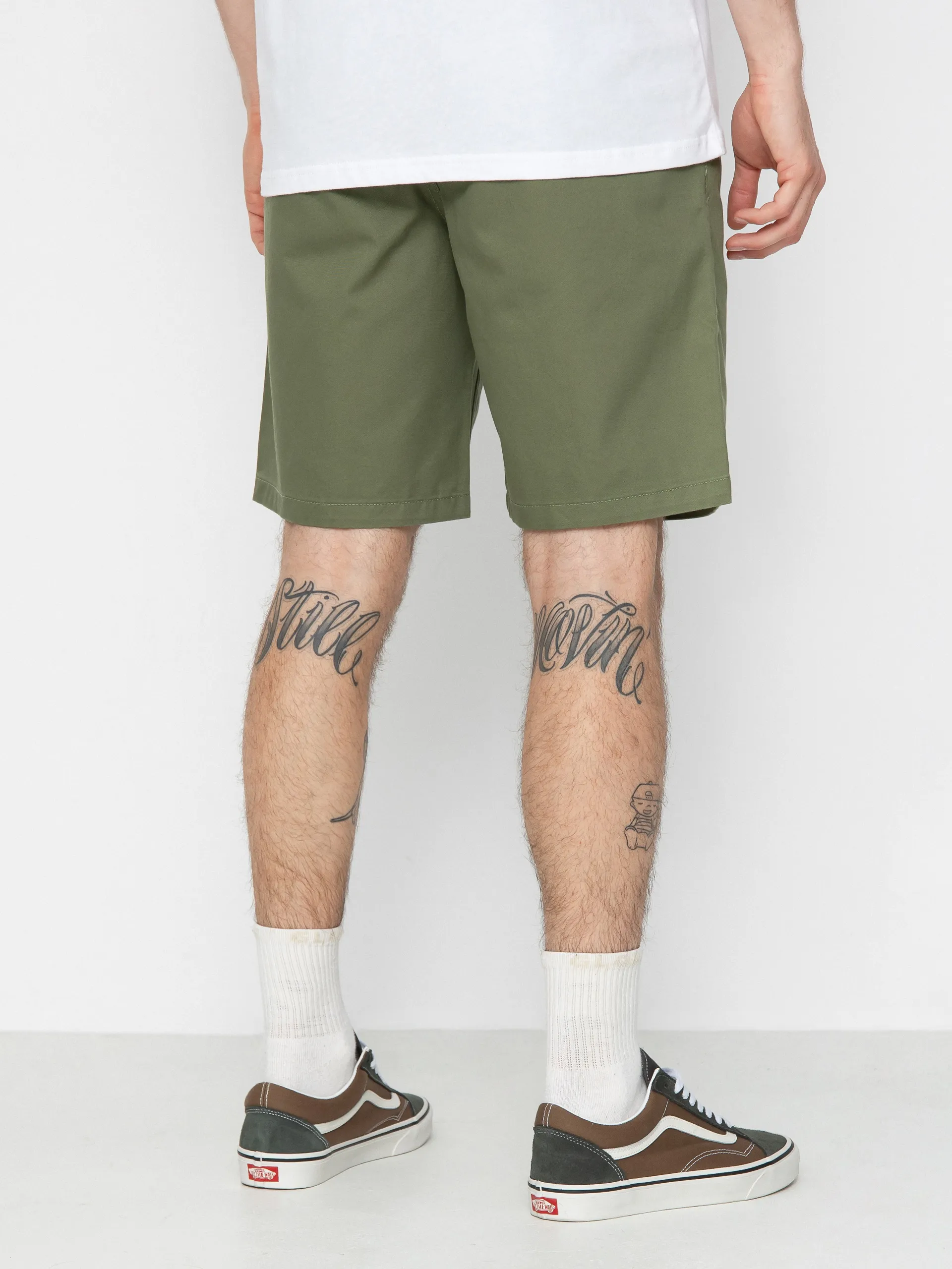 Vans Authentic Chino Relaxed Shorts (olivine)