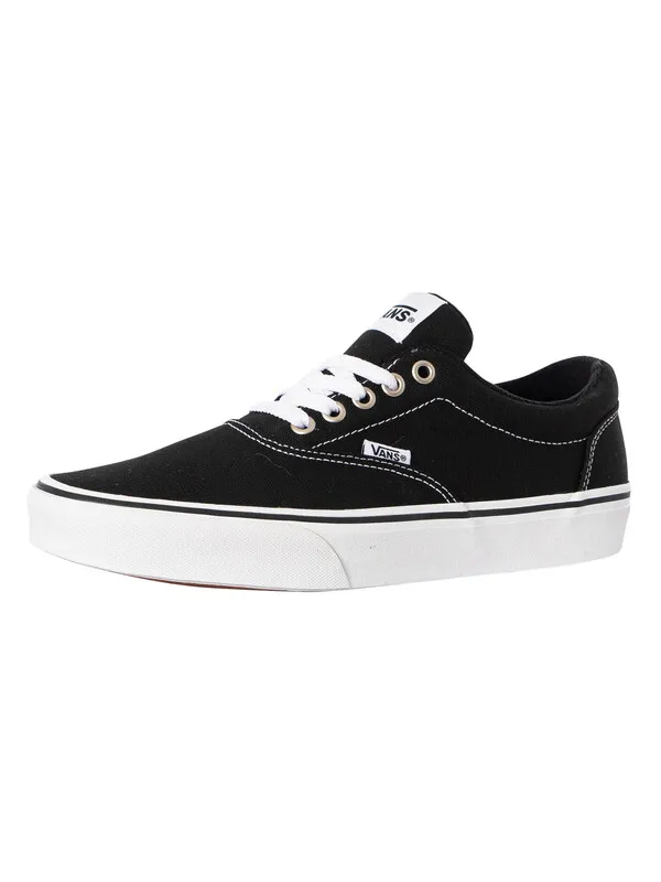 Vans Doheny Canvas Trainers - Black/White