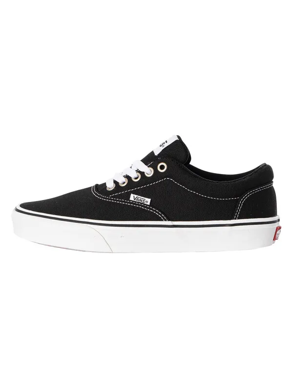 Vans Doheny Canvas Trainers - Black/White