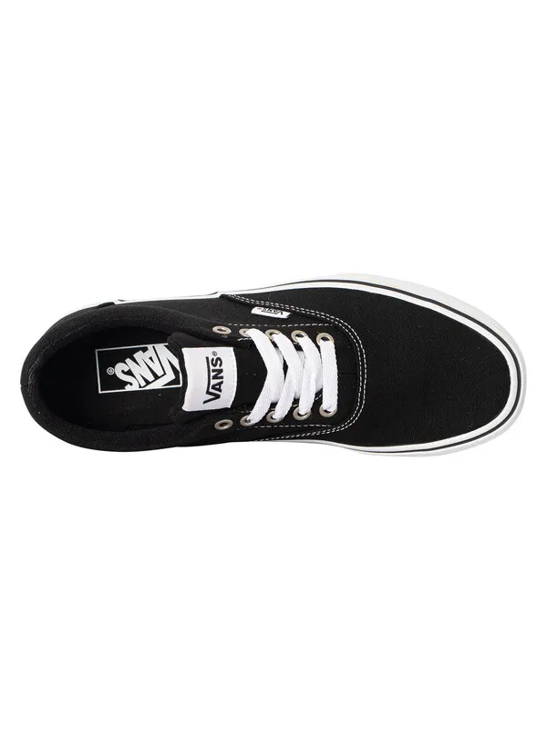 Vans Doheny Canvas Trainers - Black/White