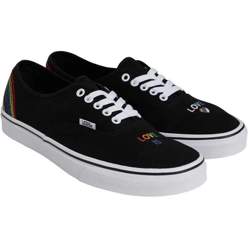 Vans Mens Authentic Pride Trainers Rainbow