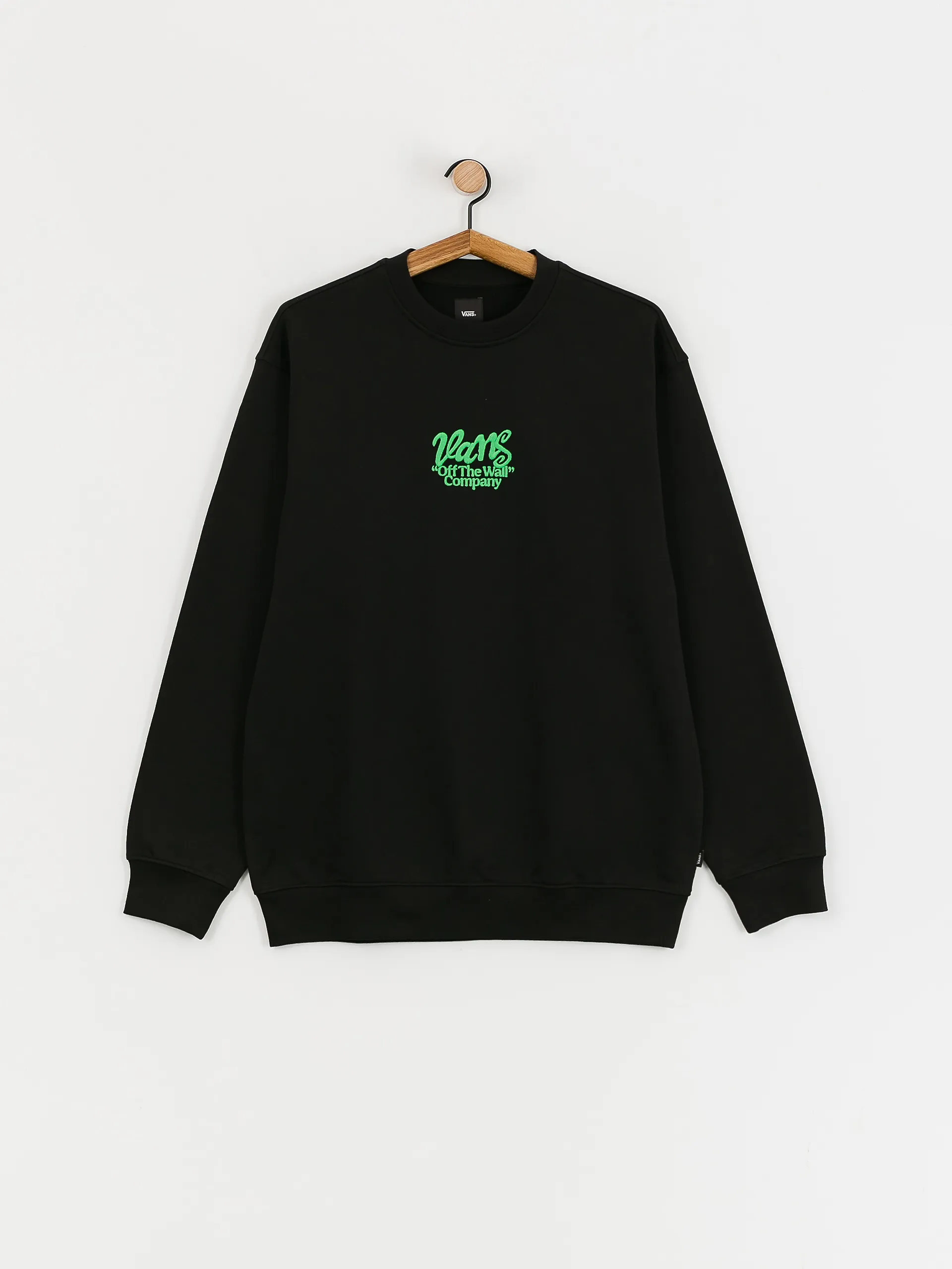 Vans Spray Type Loose Crew Sweatshirt (black)