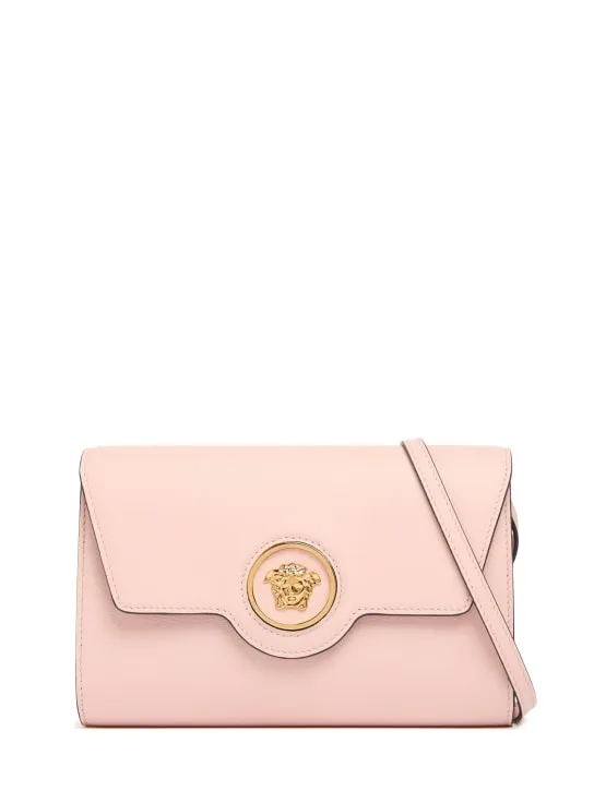 Versace   Medusa grain leather shoulder bag 