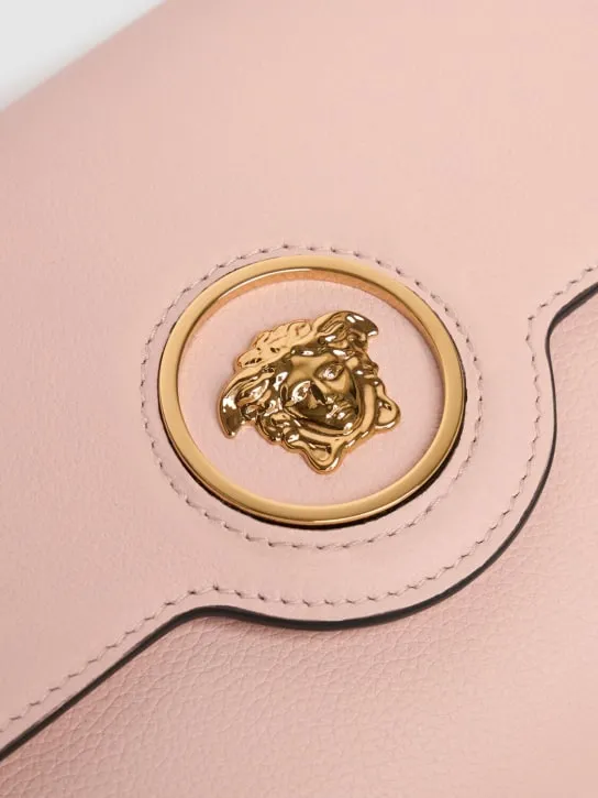 Versace   Medusa grain leather shoulder bag 