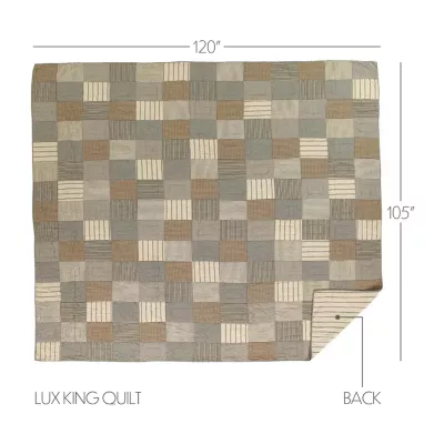 VHC Brands Miller Farm Reversible Quilt