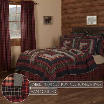 VHC Brands Shasta Cabin Reversible Quilt