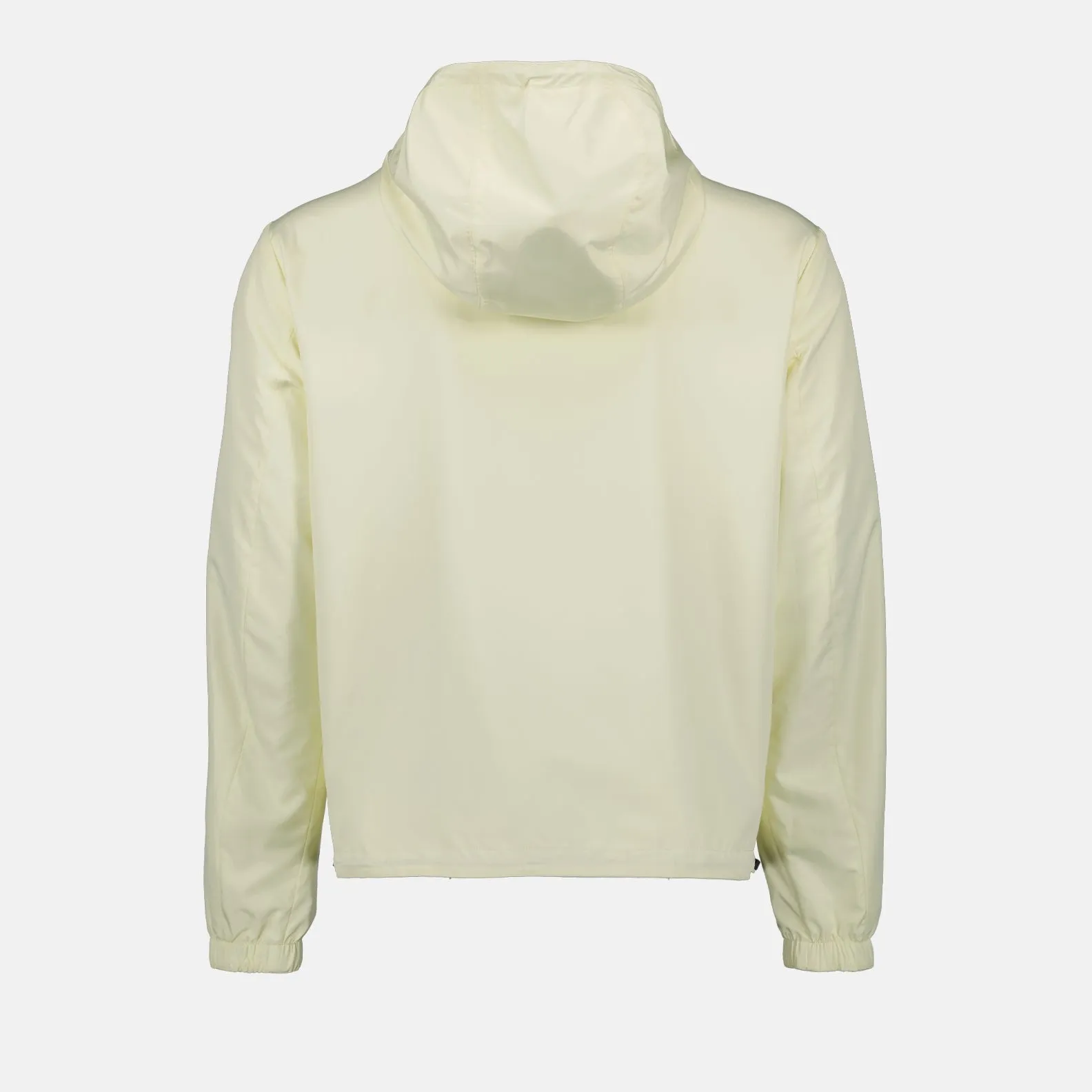 White Nylon Windbreaker