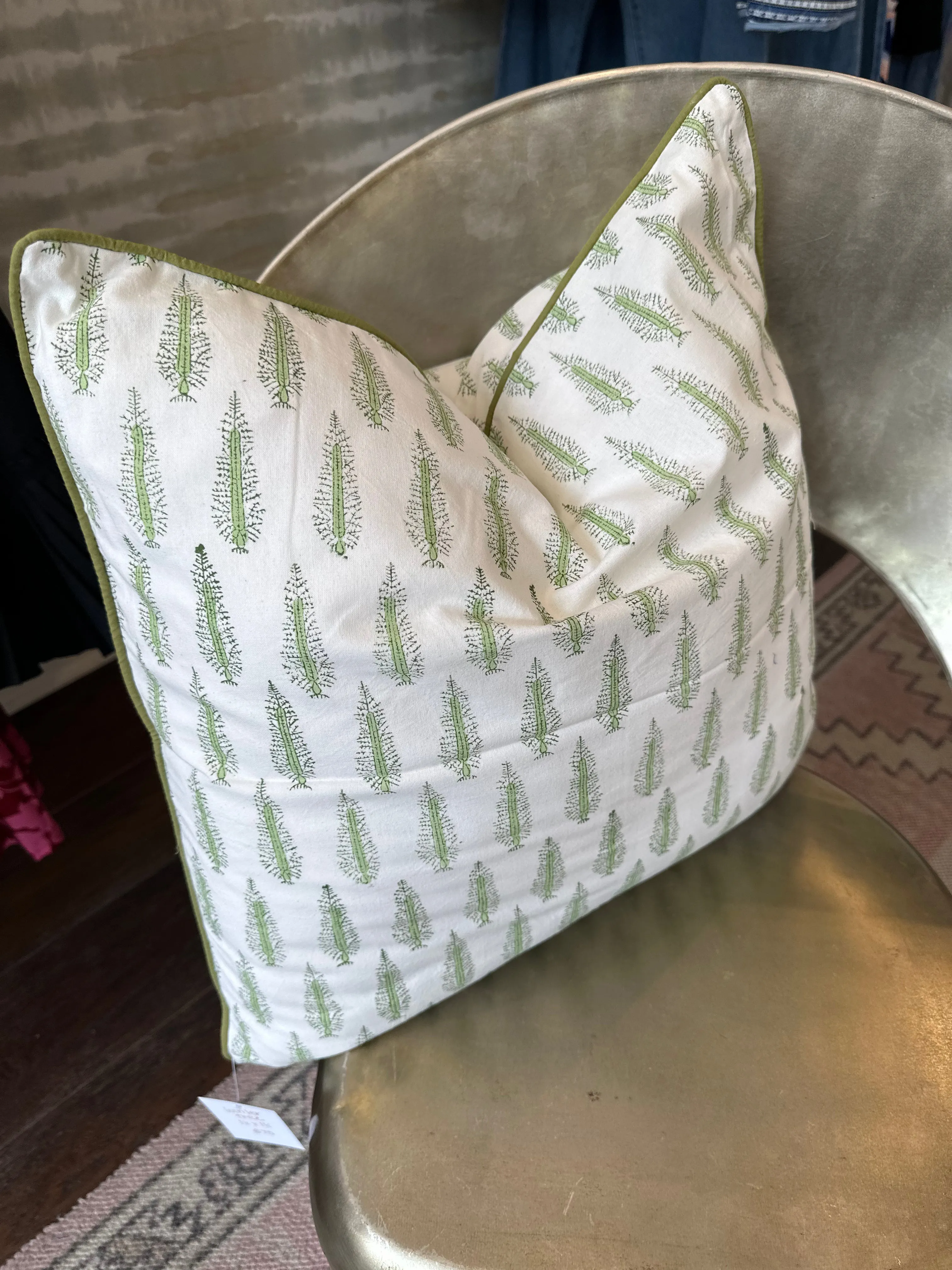 Winter Green Pillow