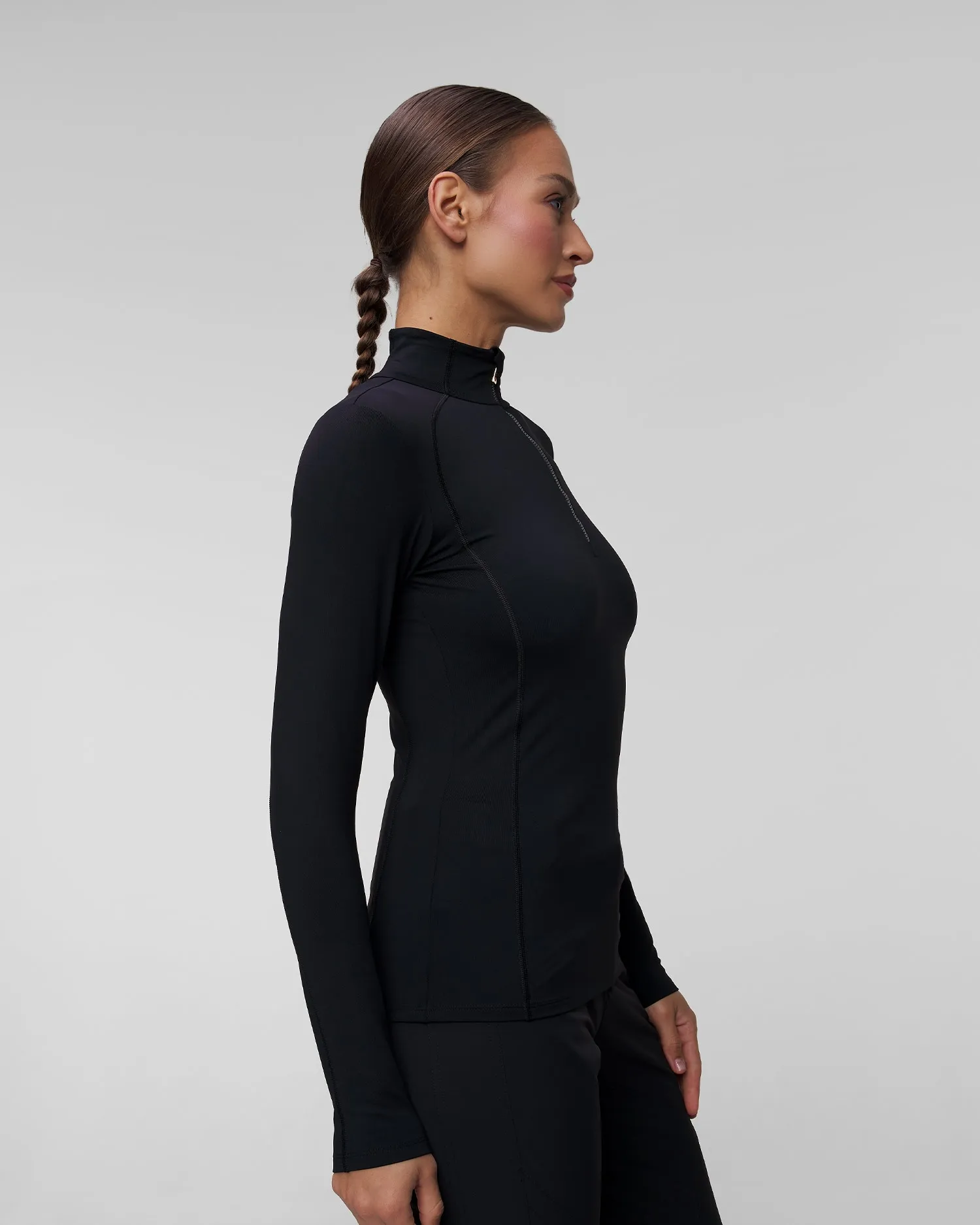 Women's black ski turtleneck BOGNER Medita1 51745952-26