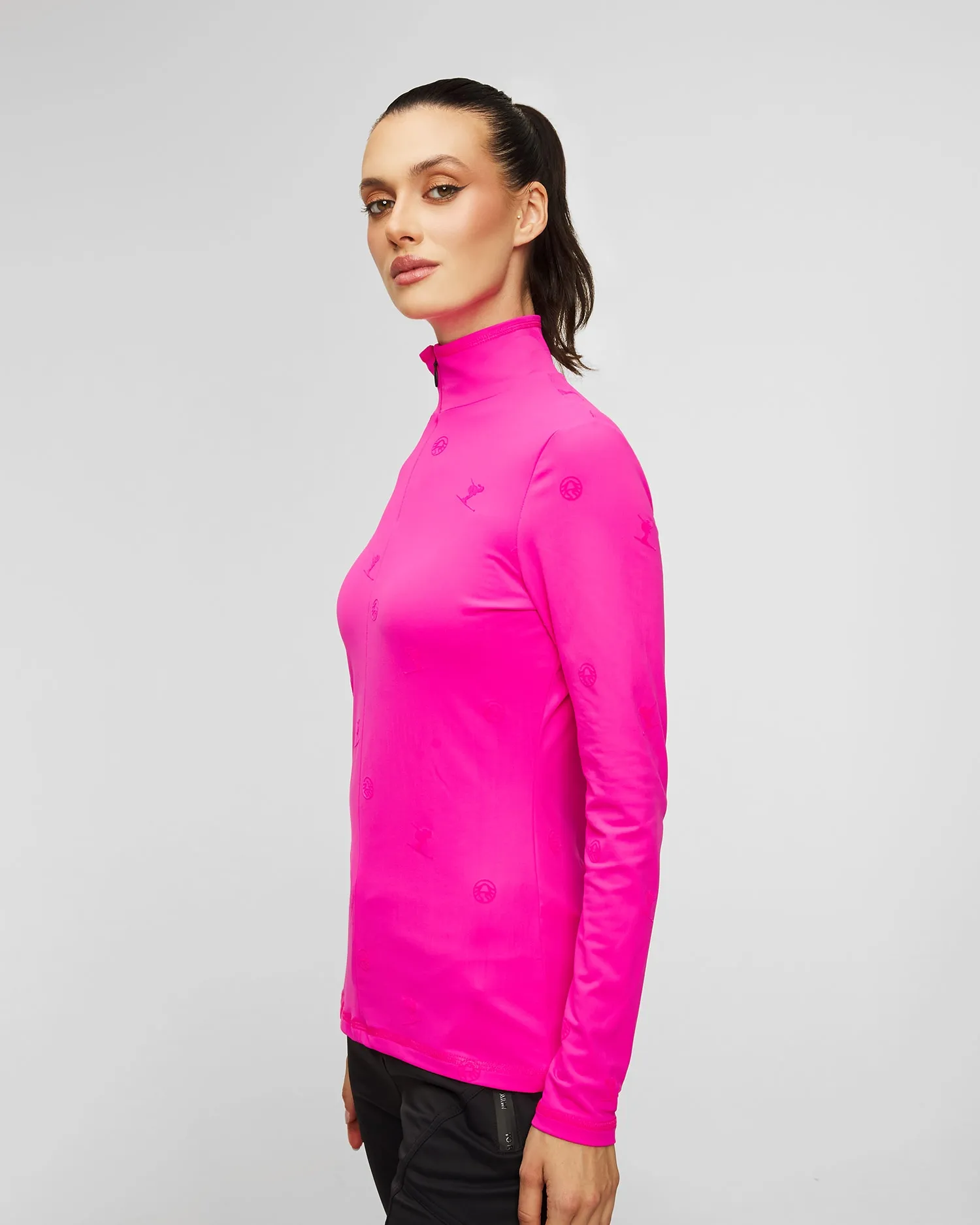 Women's pink ski turtleneck Sportalm  1623003751-75