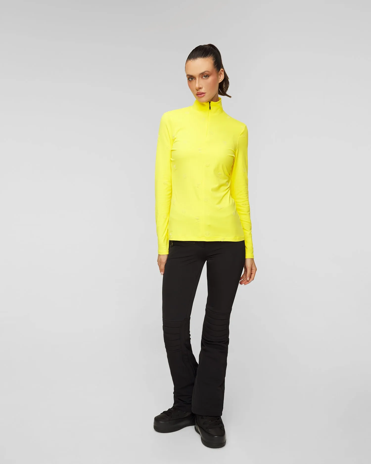 Women's yellow ski turtleneck Sportalm  1623003751-64