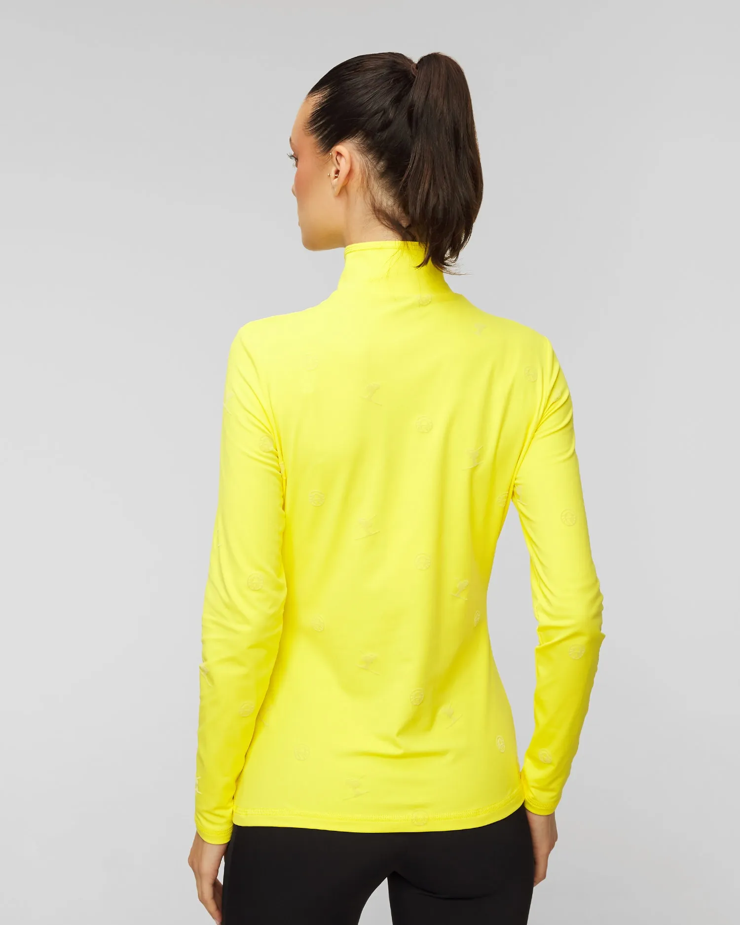 Women's yellow ski turtleneck Sportalm  1623003751-64