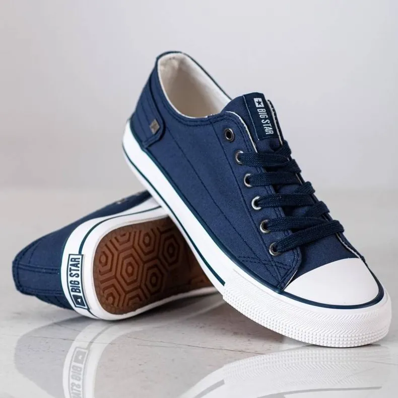 Women's sneakers Big Star DD274335 blue