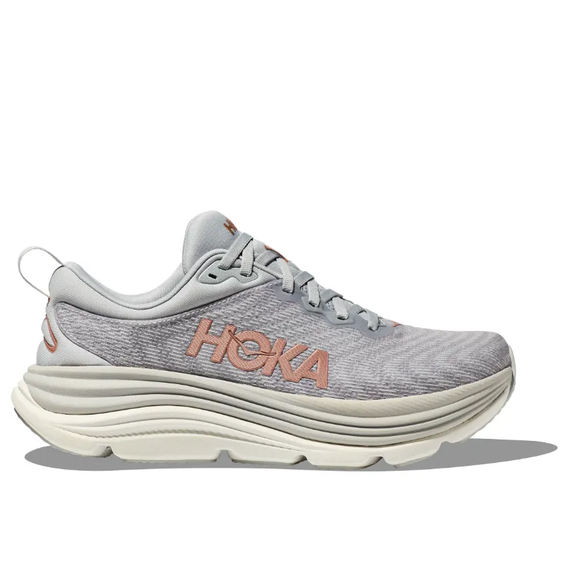 Women’s HOKA Gaviota 5 – Harbor Mist/Rose Gold