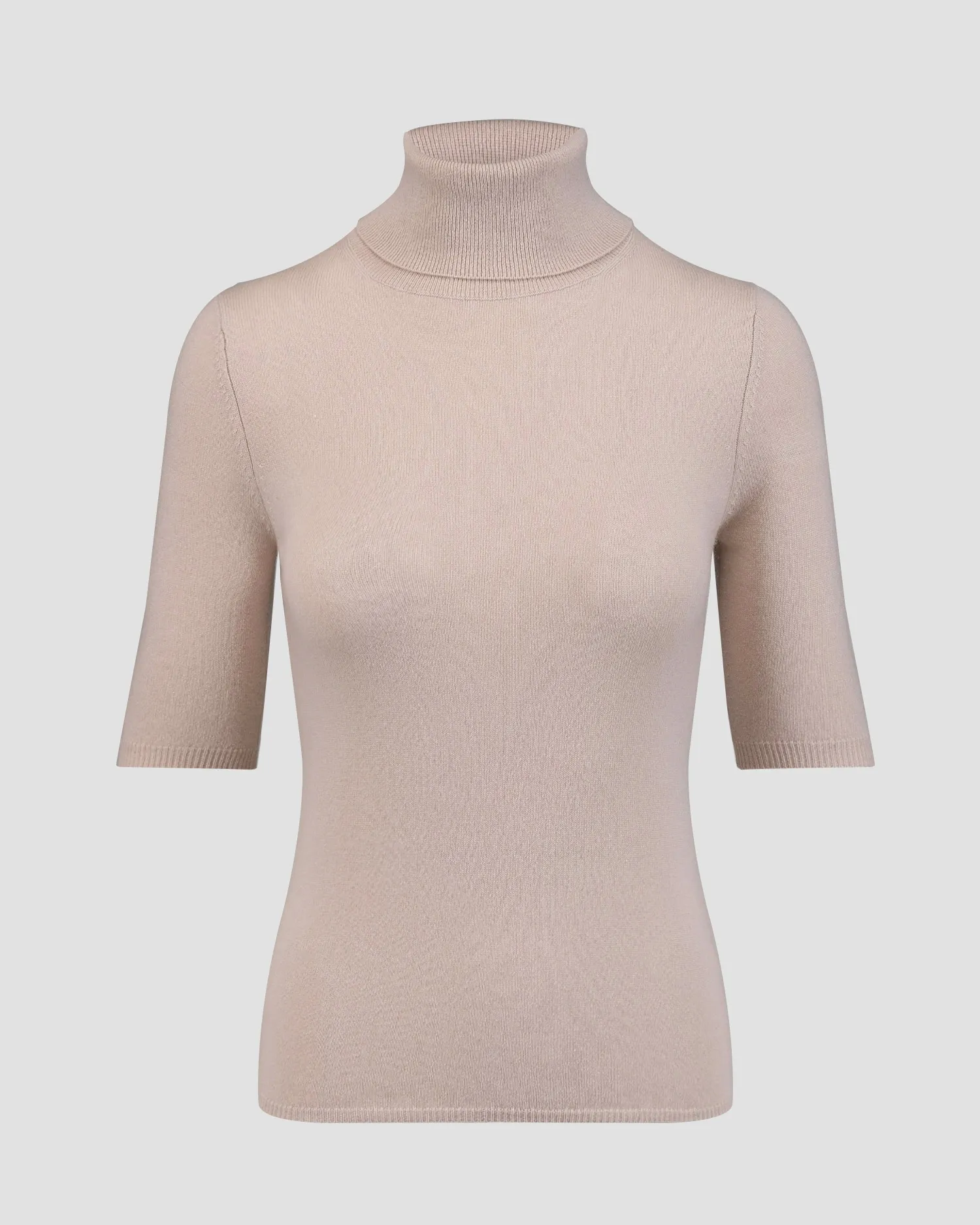 Women’s beige cashmere turtleneck Allude 11108-42