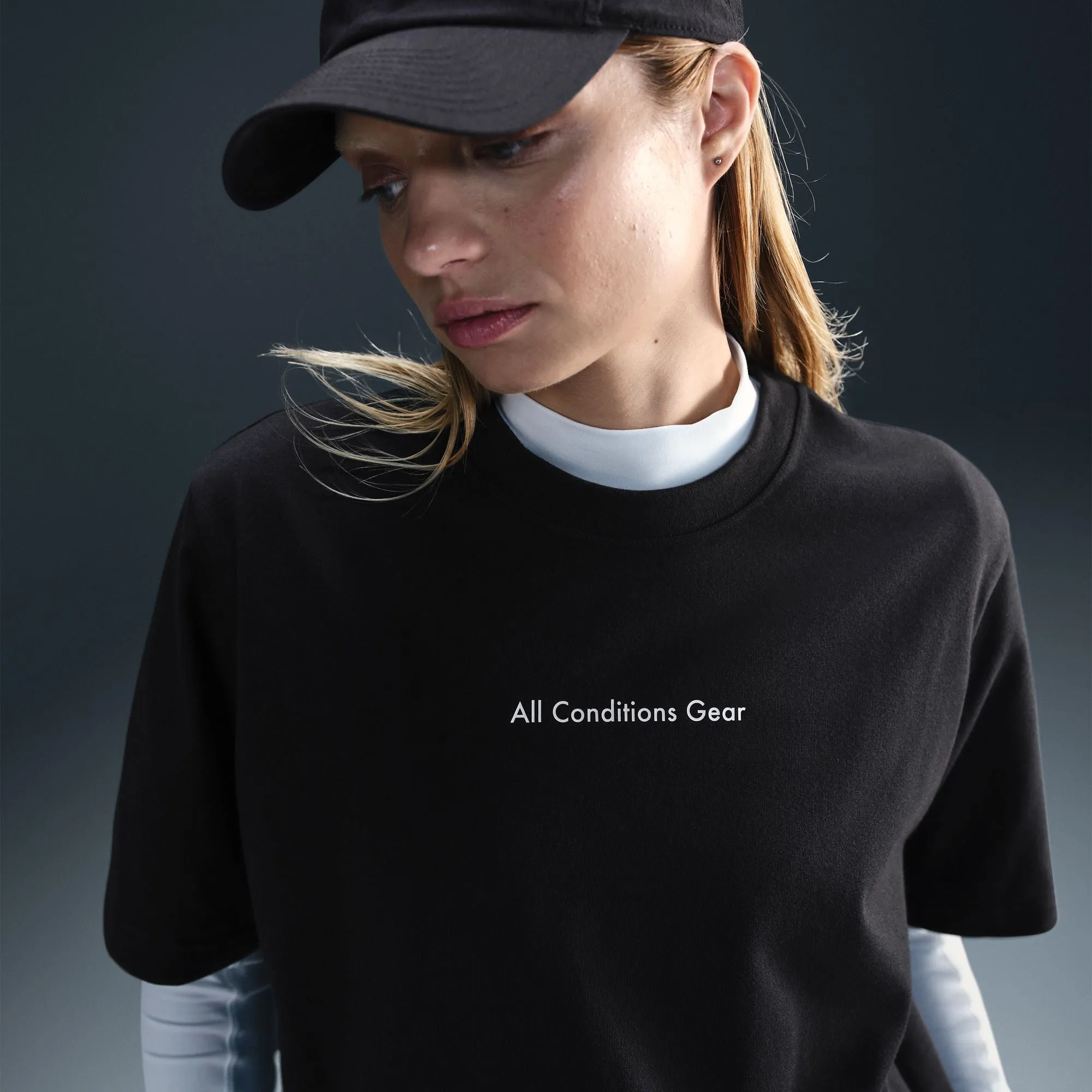 Womens Nike ACG Tee 'Black'