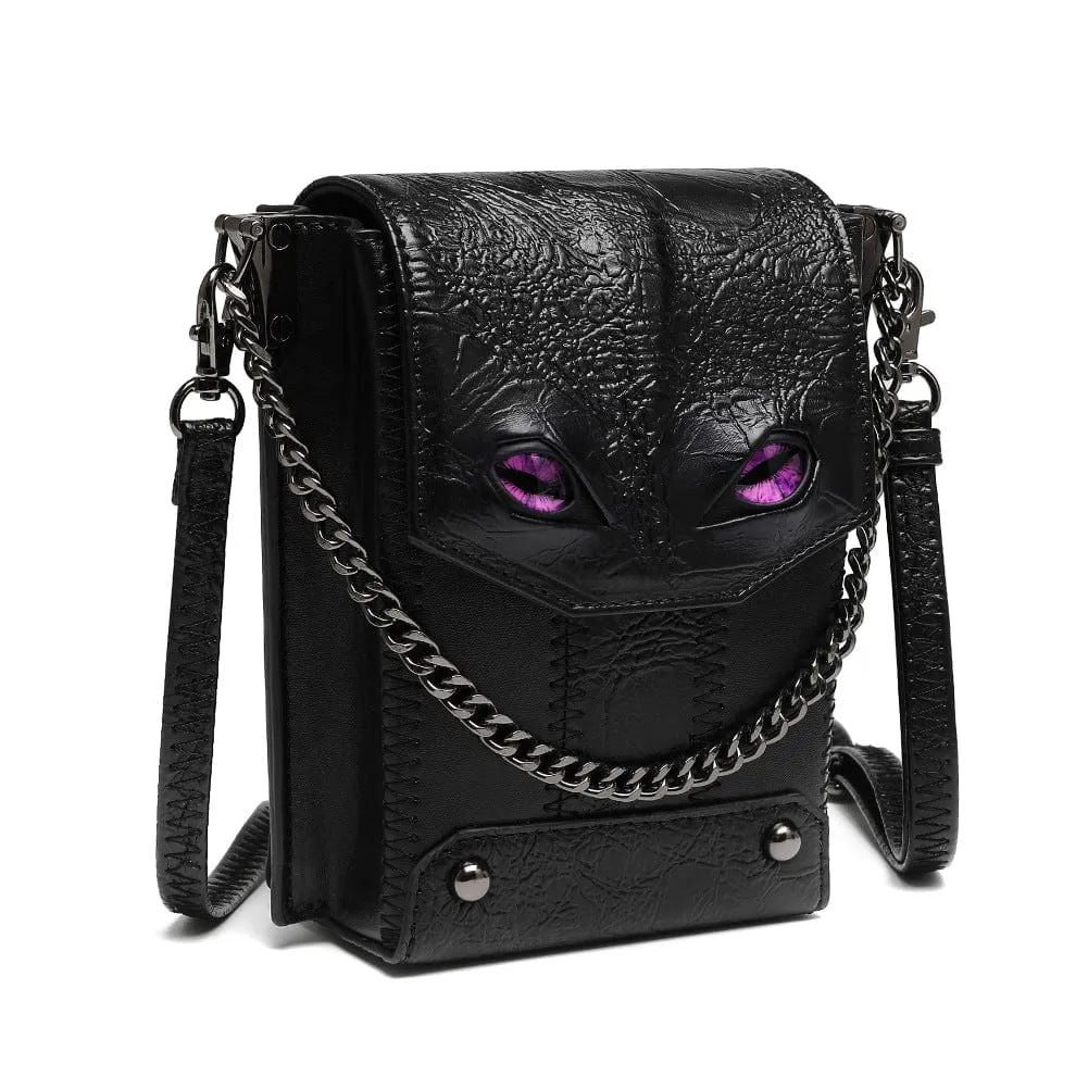 Women's Steampunk Evil Eyes Bag